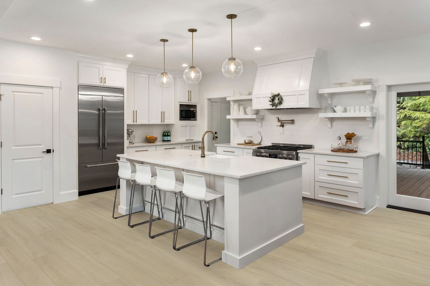 Willow Bianco Rigid Core Luxury Vinyl Plank - Foam Back