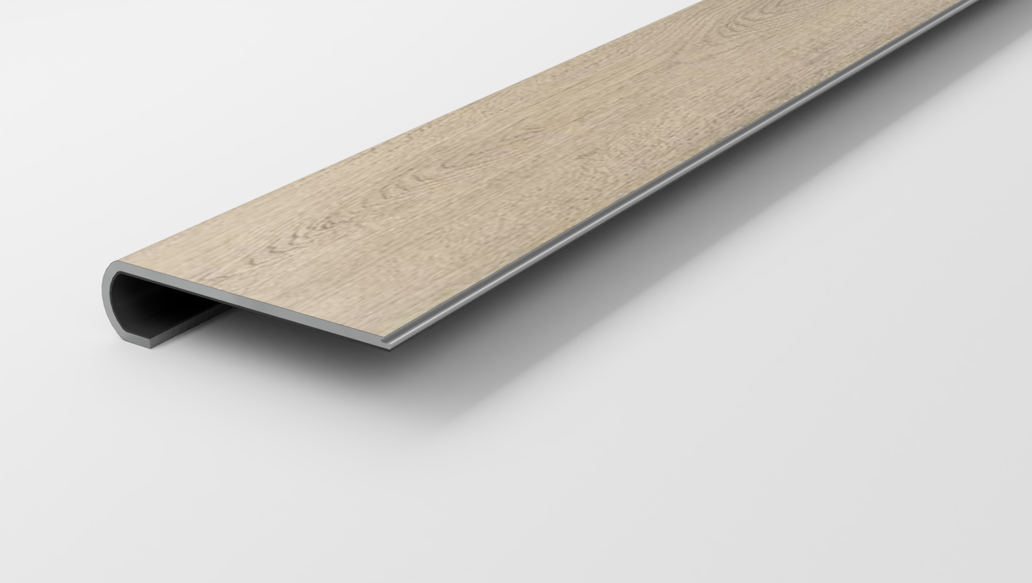 Bokeelia Taupe Oak Stair Tread