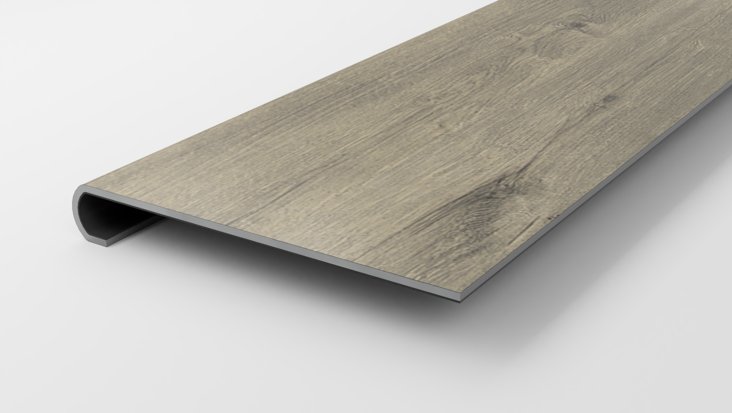 Driftwood Hickory Stair Tread