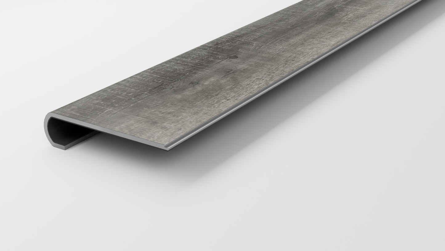 Forged Oak Gray Stair Tread