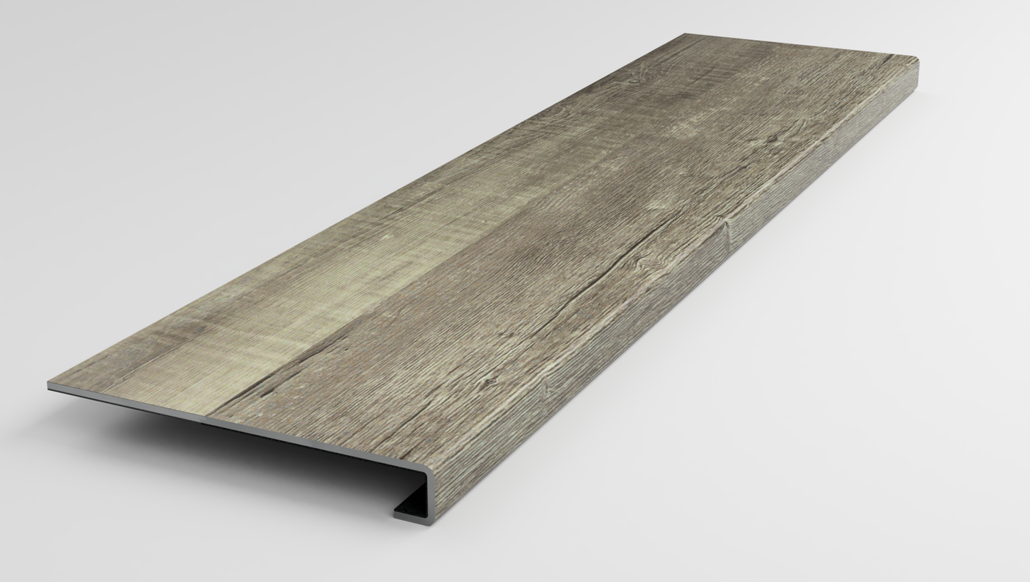 Founders Trace Worn Gray Stair Tread