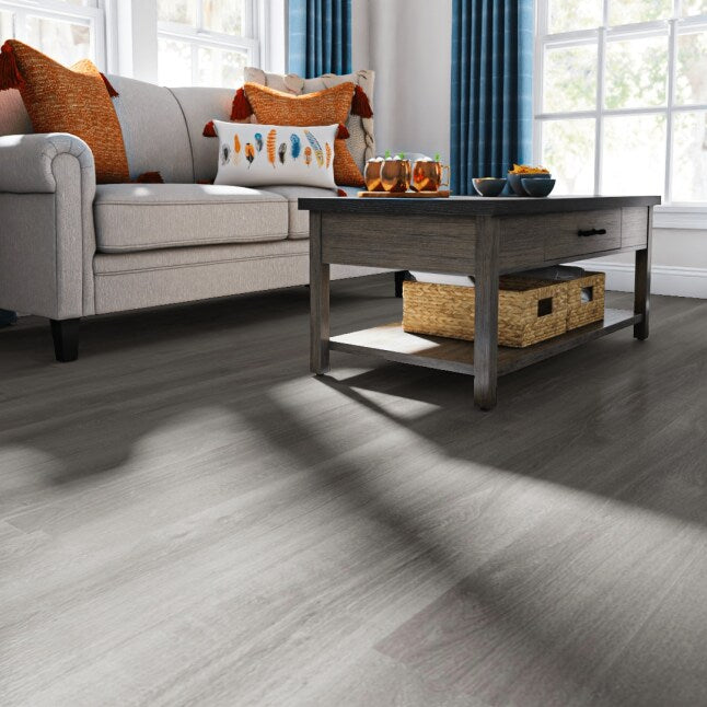 Pergo DuraCraft +WetProtect Heirloom Estate Oak 20-mil x 7-1/2-in W x 47-in L Waterproof Luxury Vinyl Plank Flooring ( 17.43-sq ft Carton )