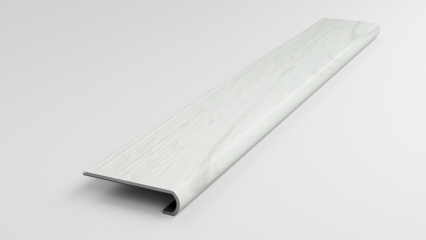Iced Olive Wood Stair Tread