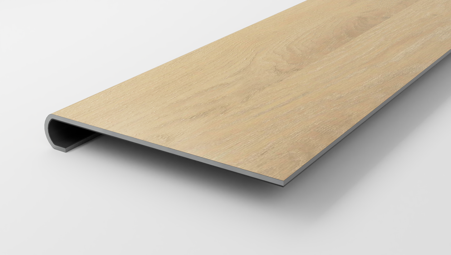 Jute Oak Brown Stair Tread