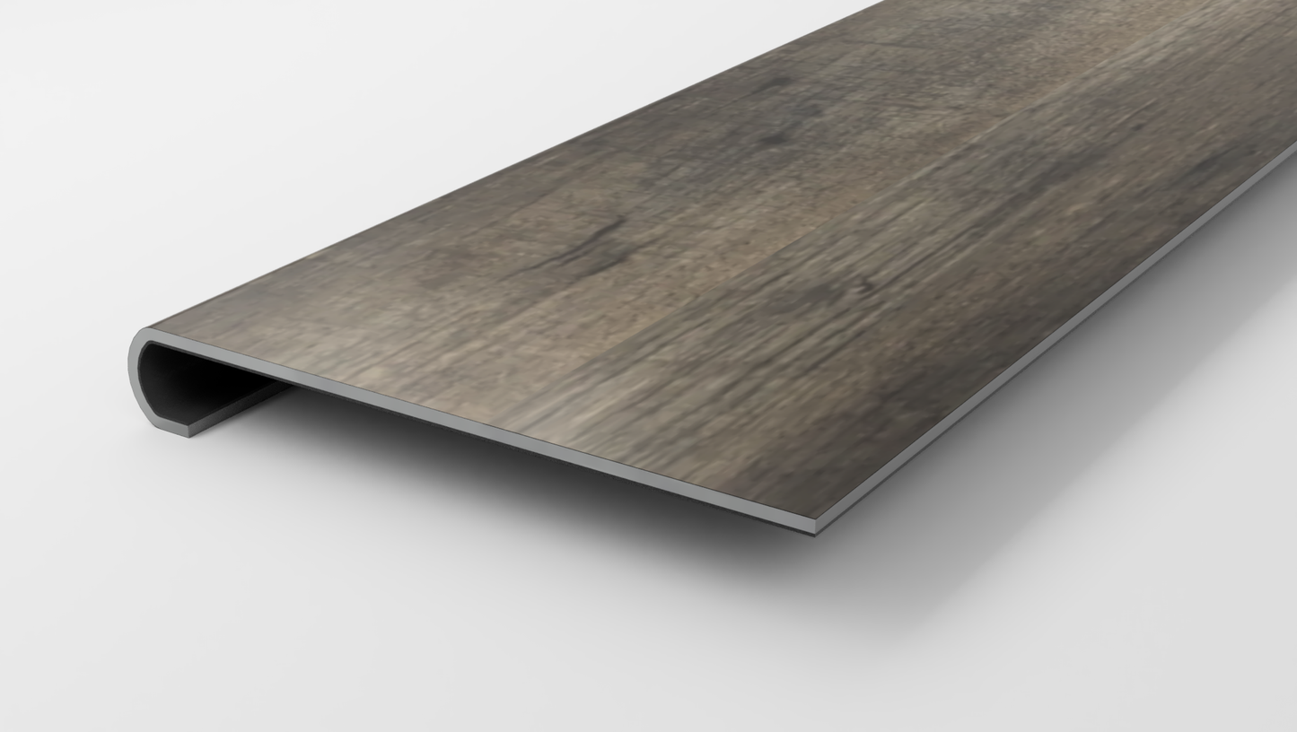 Korlok Reserve | Charred Weather Pine Stair Tread