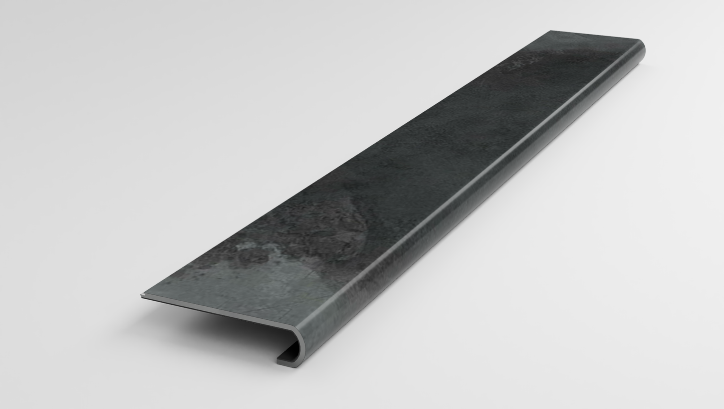 Modern Graphite Stair Tread