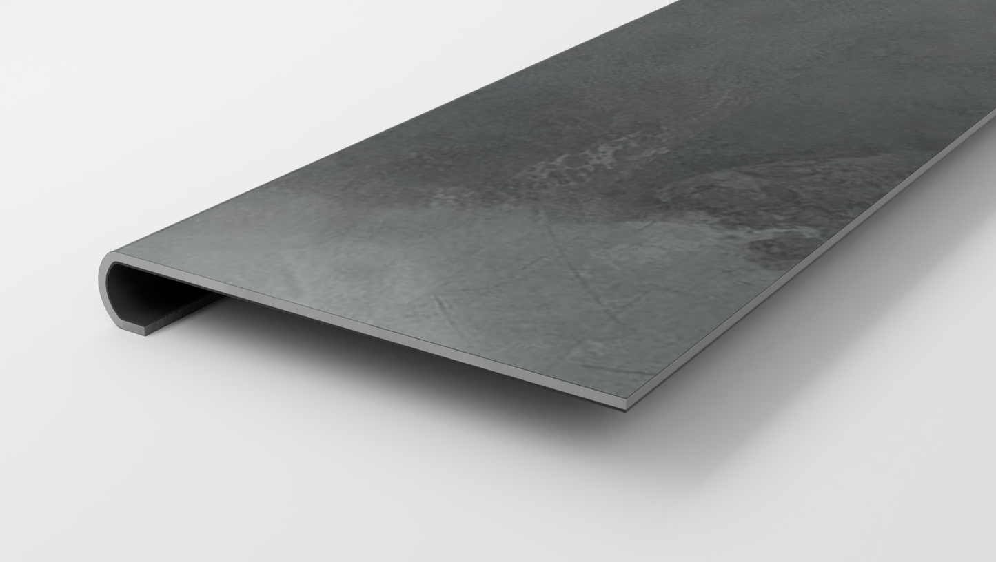 Modern Graphite Stair Tread