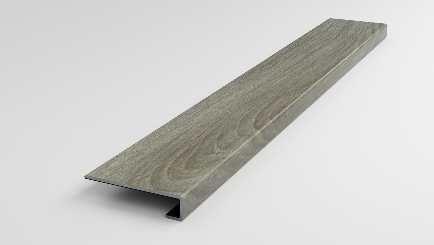 Northport Oak Gray Stair Tread