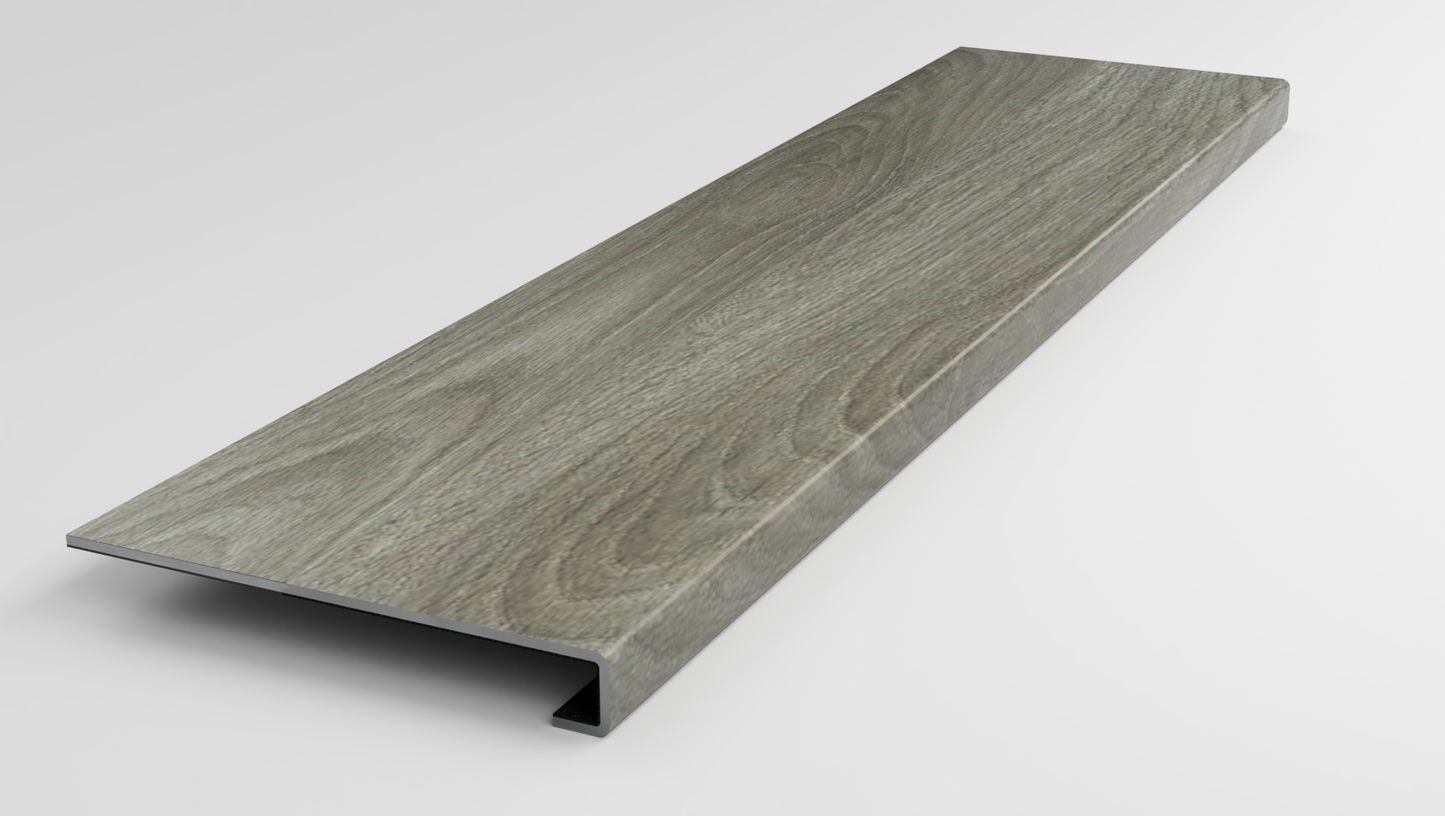 Northport Oak Gray Stair Tread