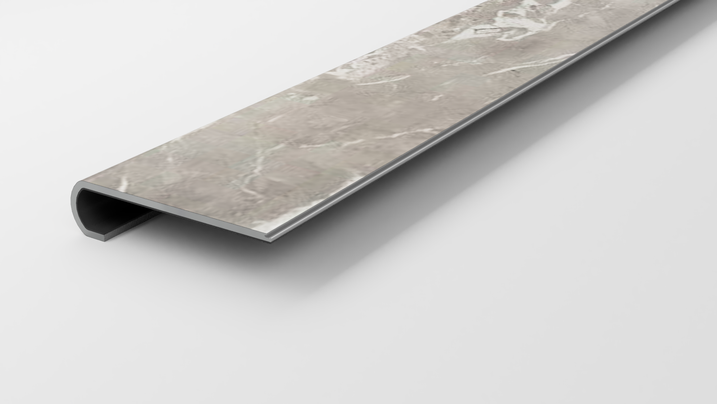 Old World Marble Stair Tread