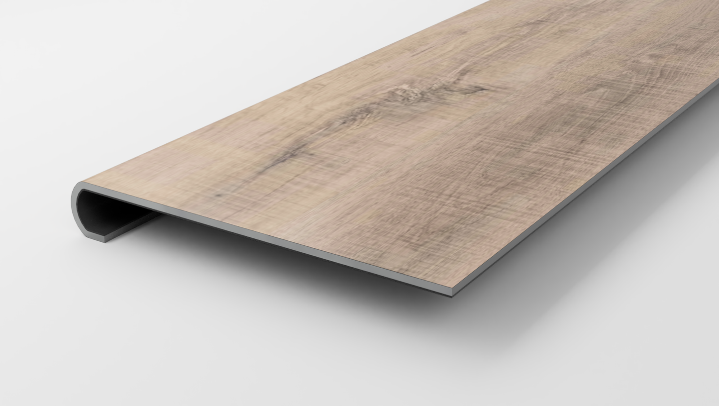 Rustic Pecan Stair Tread