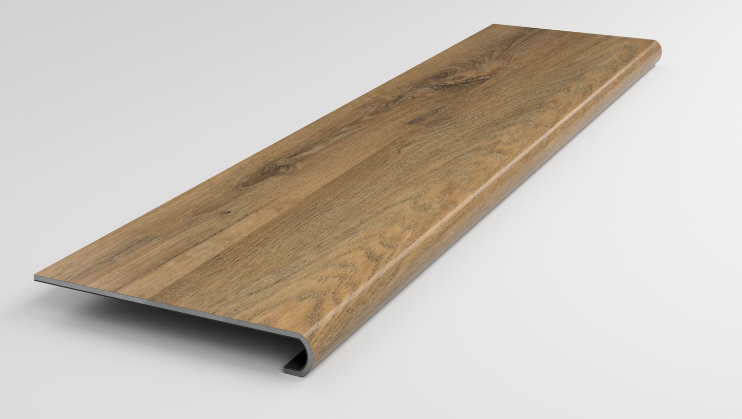 Wendover Brown Oak Stair Tread