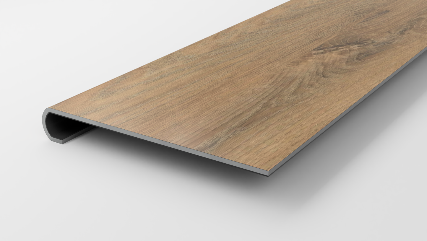 Wendover Brown Oak Stair Tread