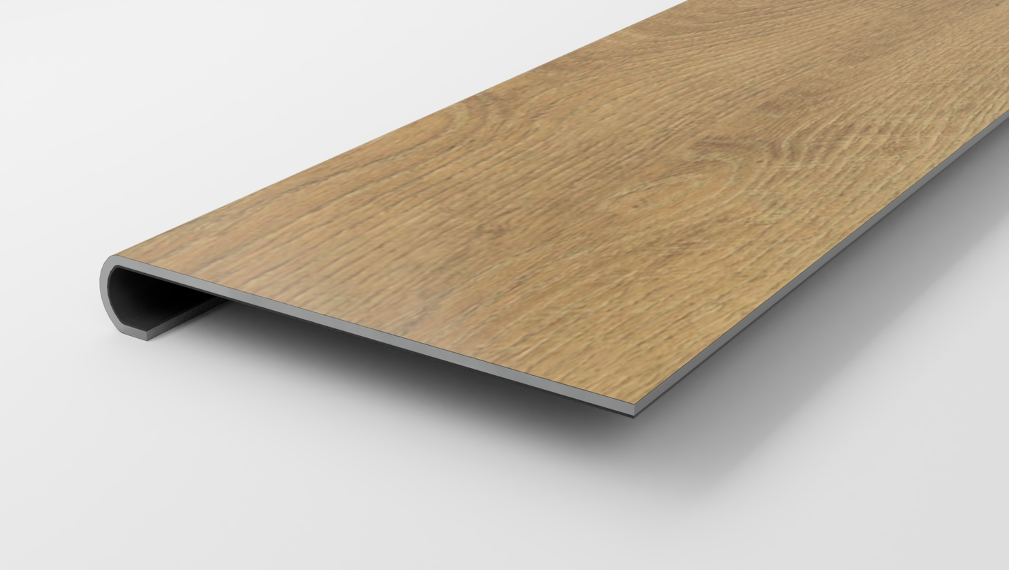 FirmFit - XXL Luxry Vinyl - Wheatland Stair Tread