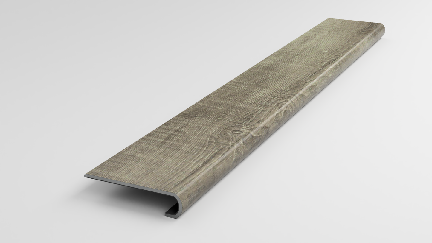 Founders Trace Worn Gray Stair Tread