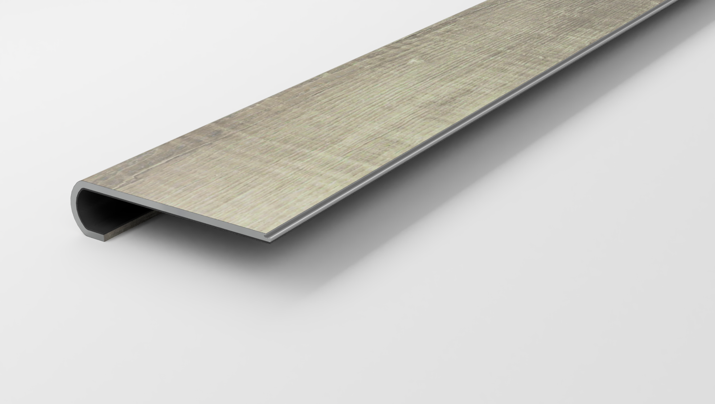 Founders Trace Worn Gray Stair Tread