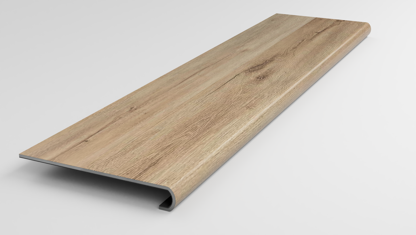 Grey Blonde Stair Tread