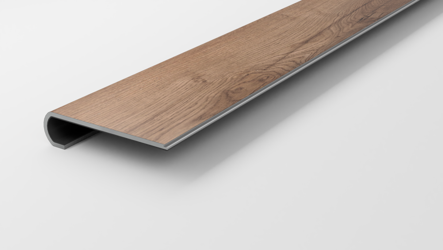 Gunstock Oak Stair Tread