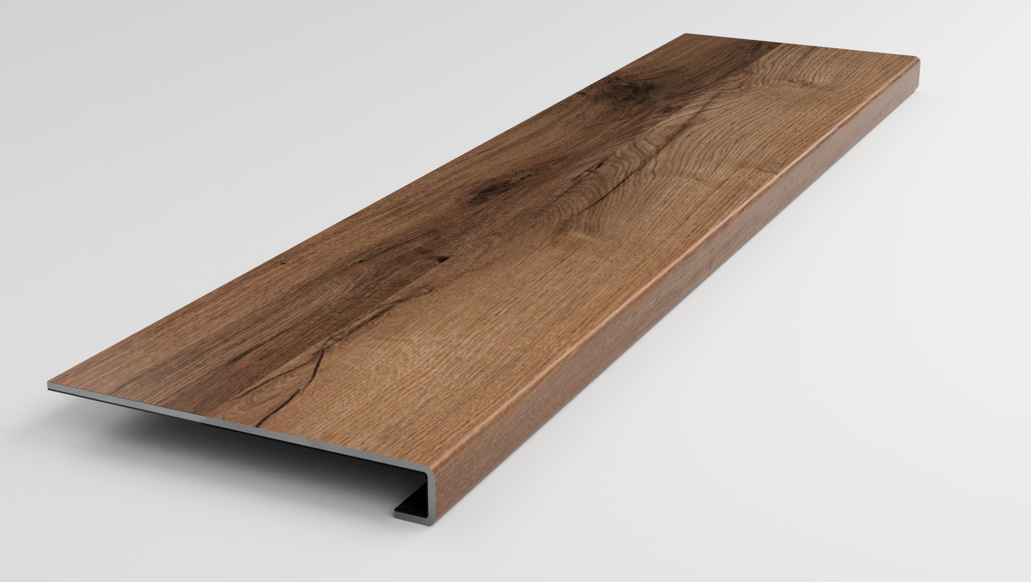 Gunstock Oak Stair Tread