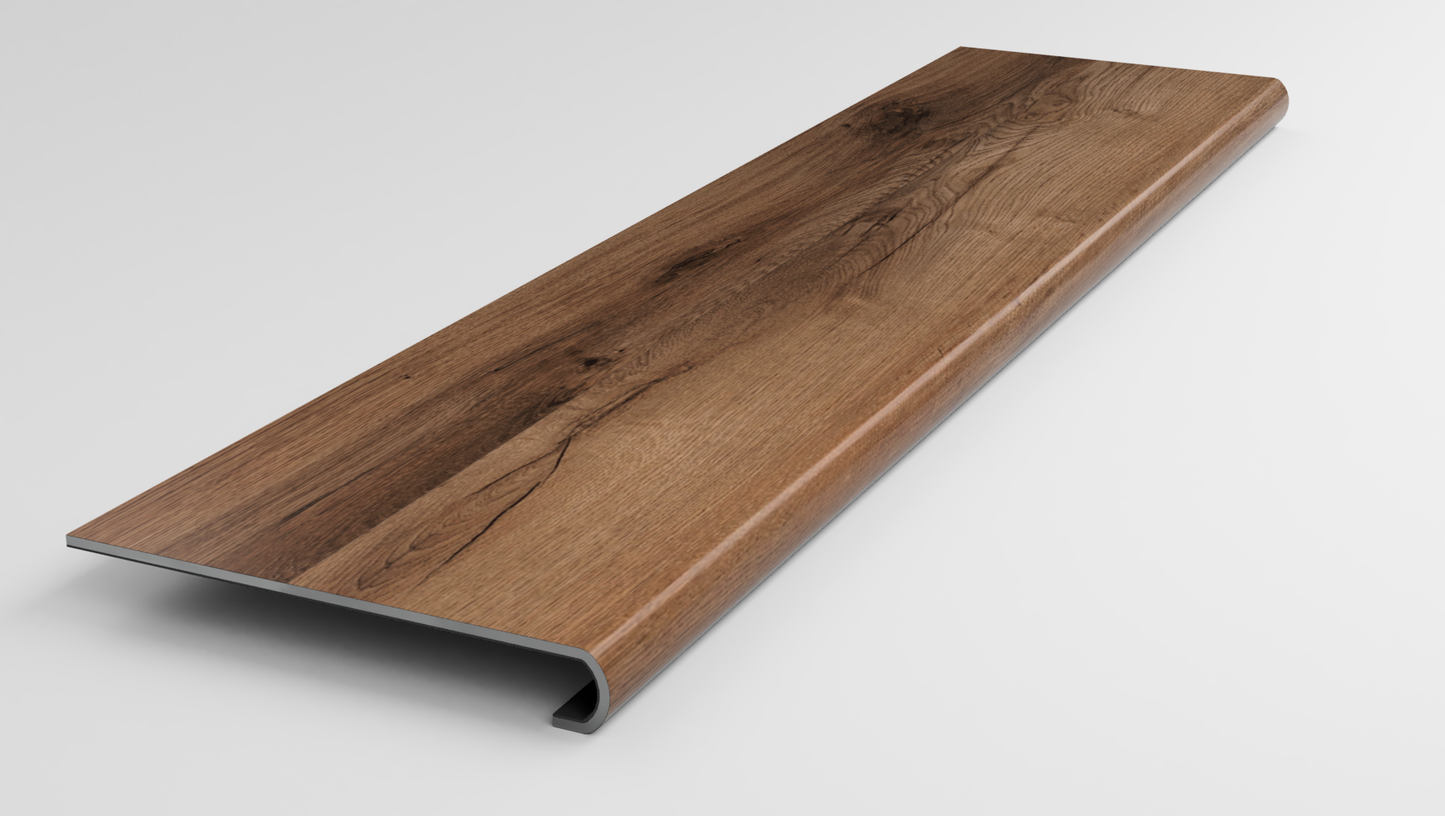 Gunstock Oak Stair Tread