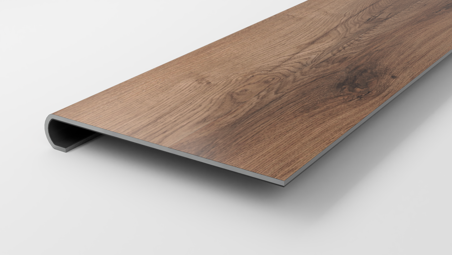 Gunstock Oak Stair Tread