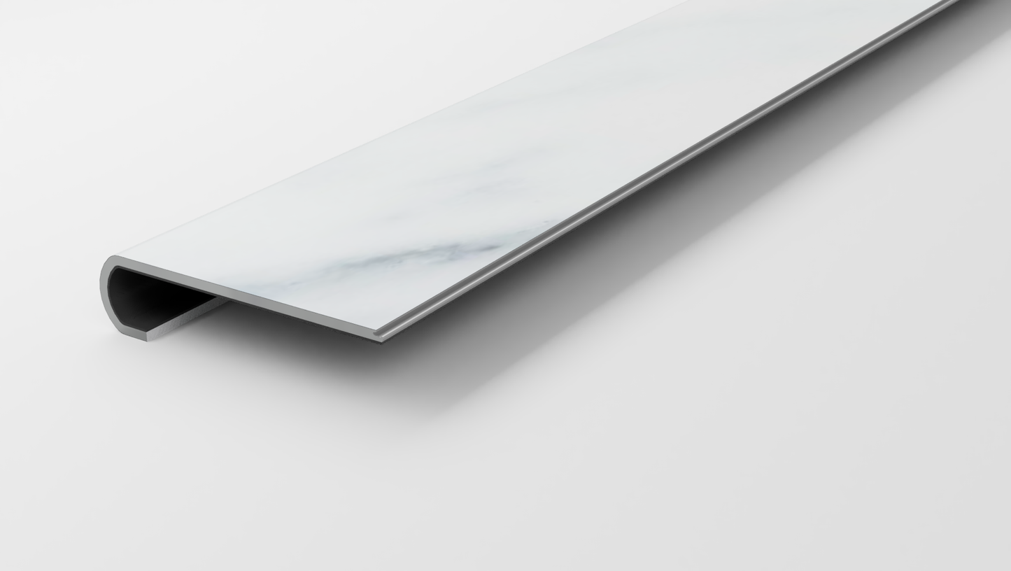 Firenze Polished Marble Stair Tread