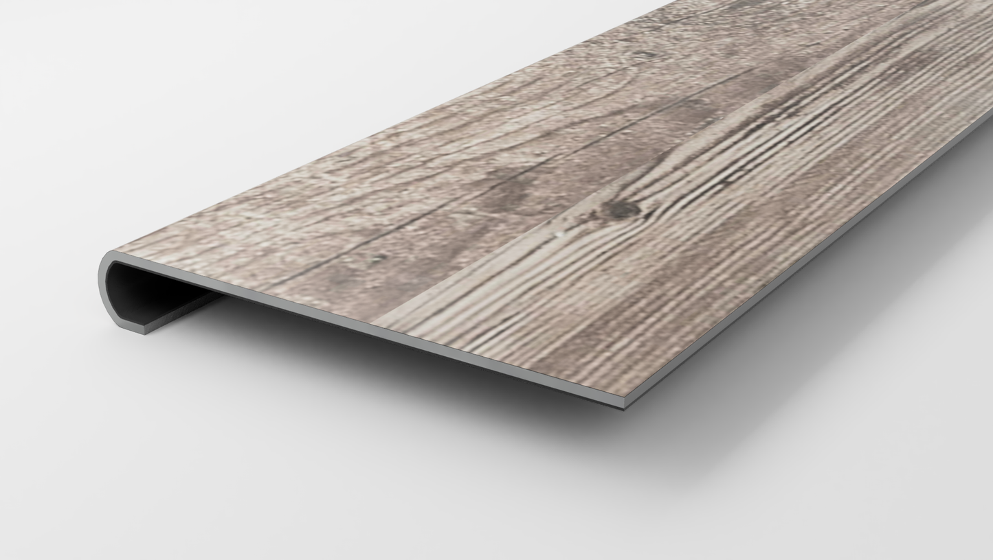 Mission White Salvage Stair Tread