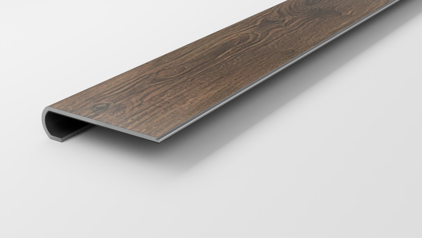 Saddleback Natural Hickory Stair Tread