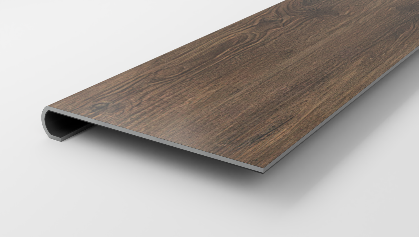 Saddleback Natural Hickory Stair Tread