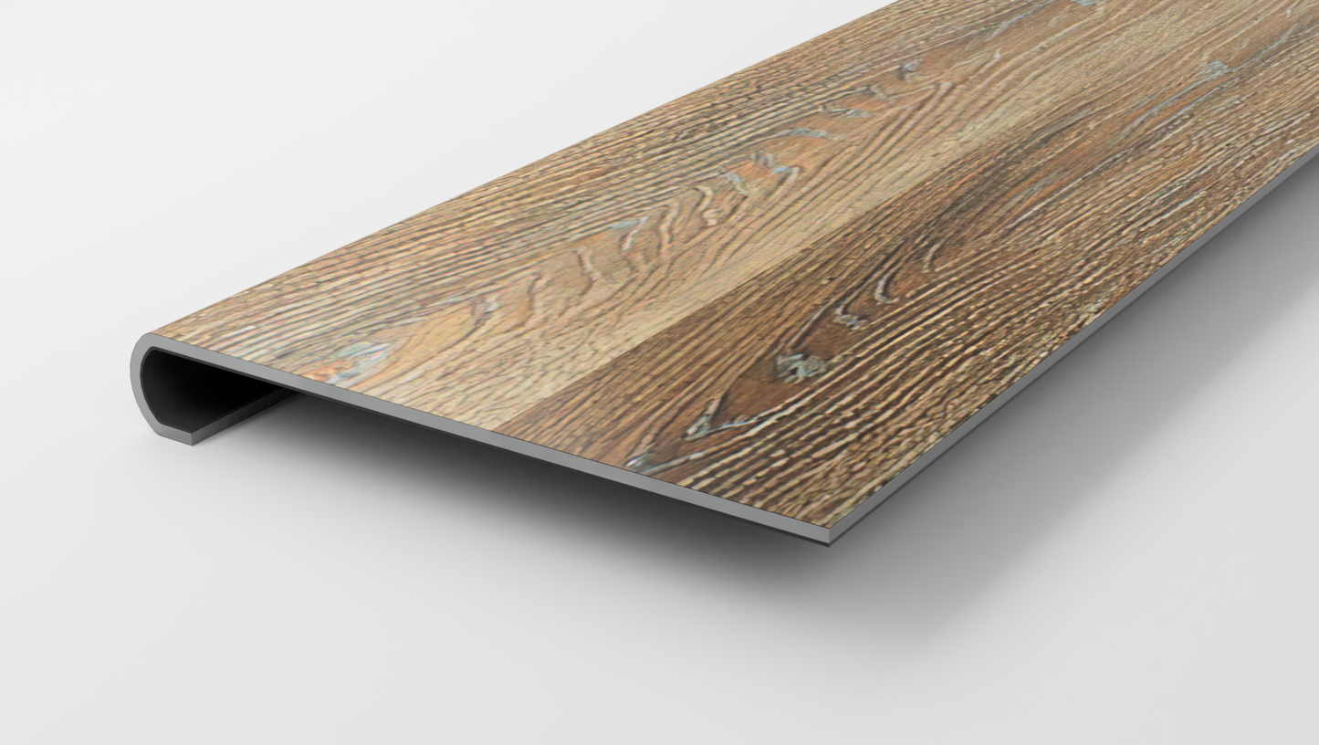 Golden Larch Oak Stair Tread