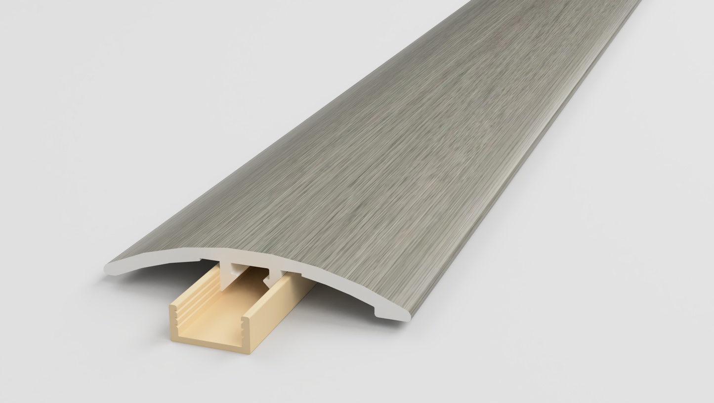 Floorte Classic | Dwell | Hearthstone Grey 3 In 1 Molding