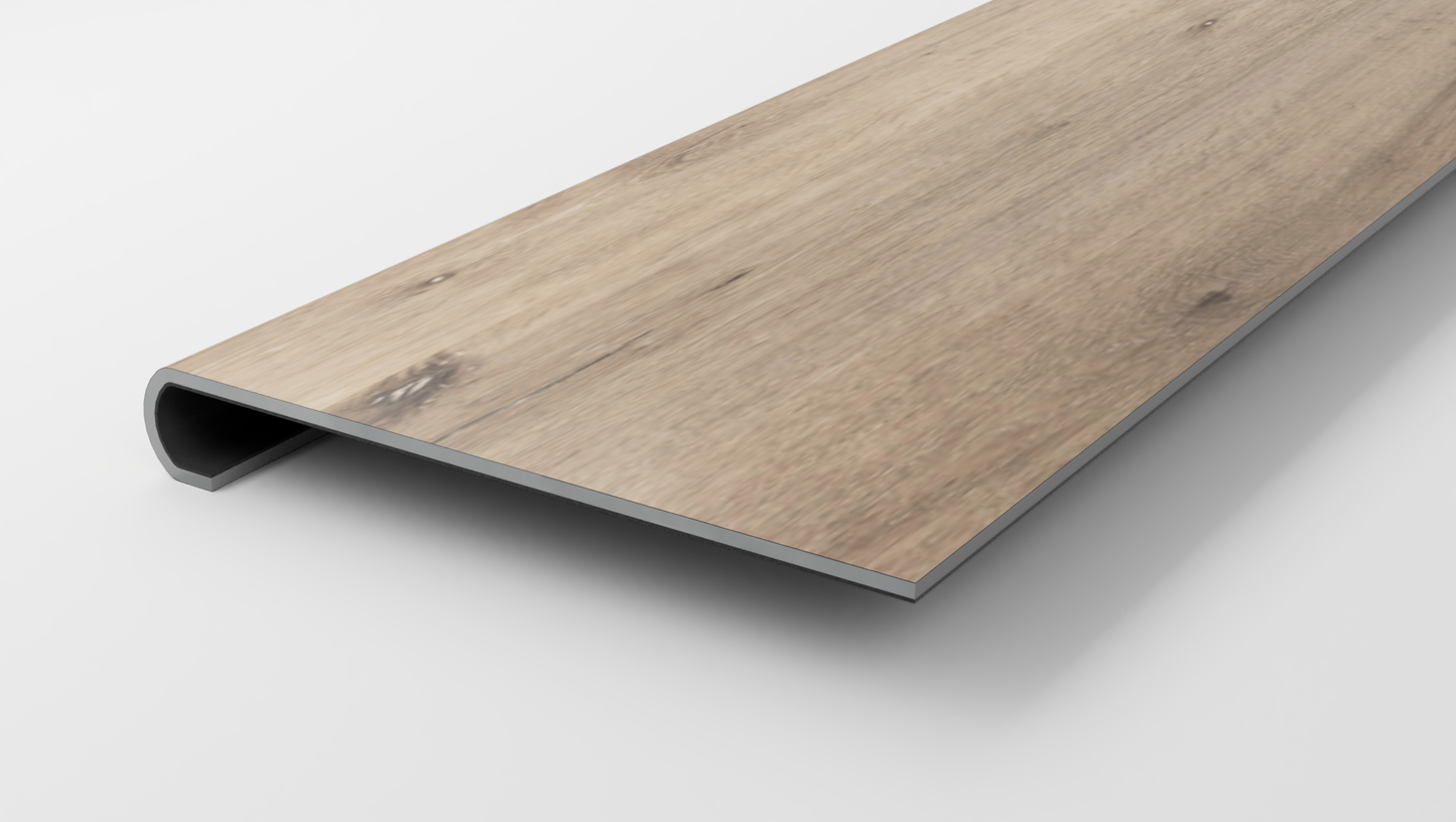 Aqua Tough Aged Hickory Stair Tread