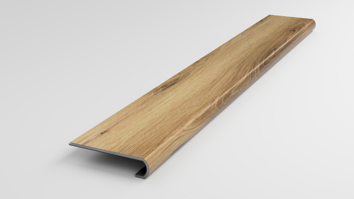 Barrel Oak Stair Tread