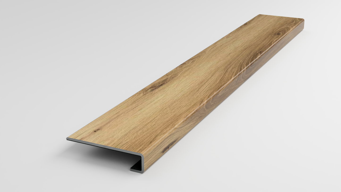 Barrel Oak Stair Tread