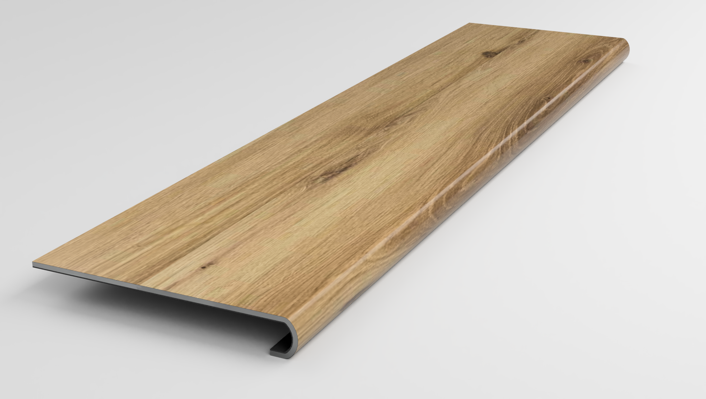 Barrel Oak Stair Tread