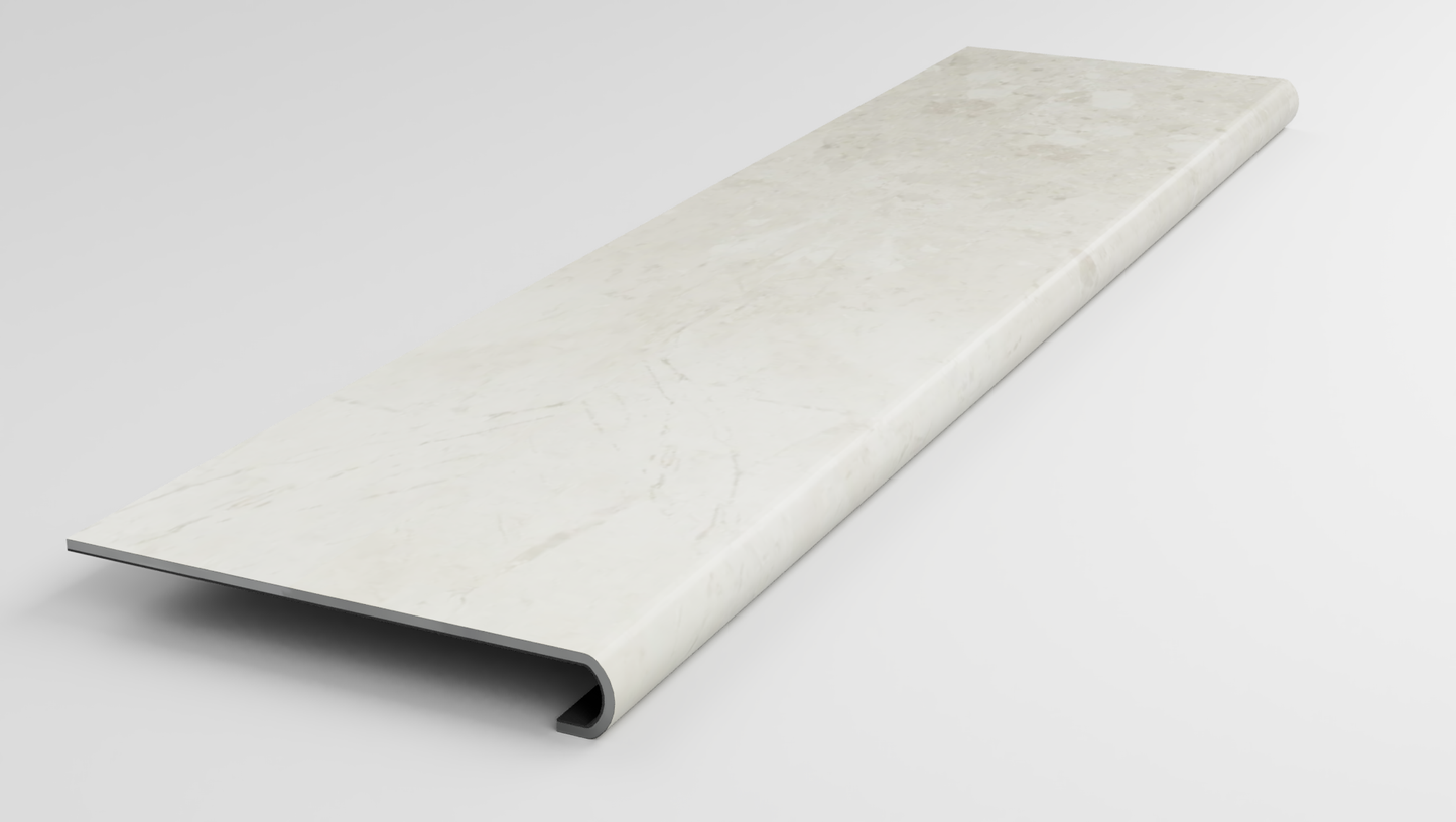 Korlok Select | Bianco Breccia Marble Stair Tread
