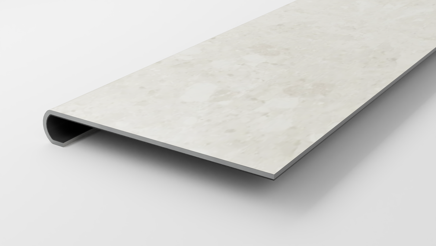 Korlok Select | Bianco Breccia Marble Stair Tread