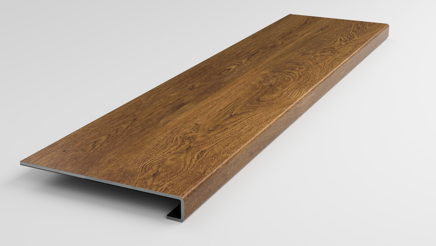 Premium 7 x 48 Integrated Bevel | Blended Sienna Stair Tread