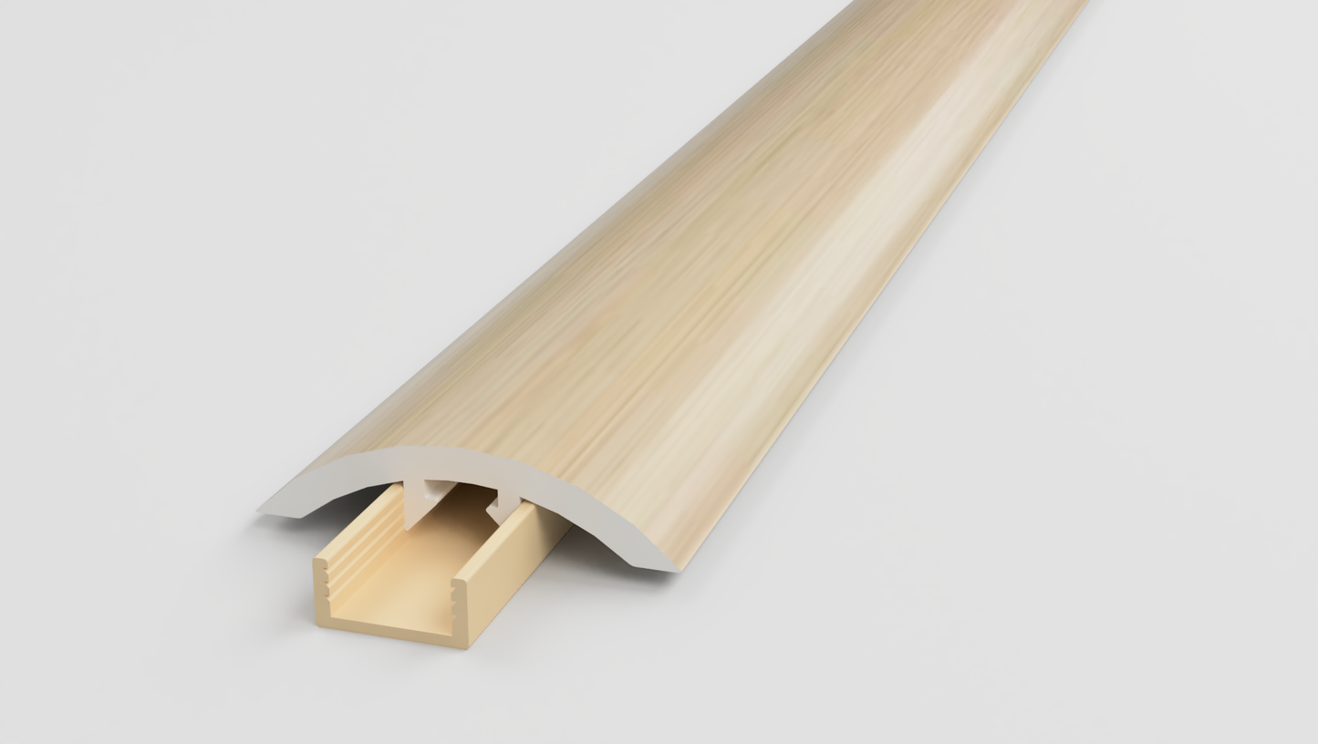 Blonde Espresso Oak T Molding