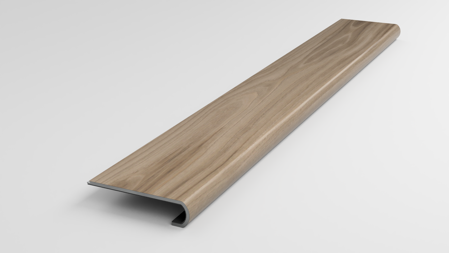 Floorte Classic | Pantheon HD Plus Natural Bevel | Bluff Stair Tread
