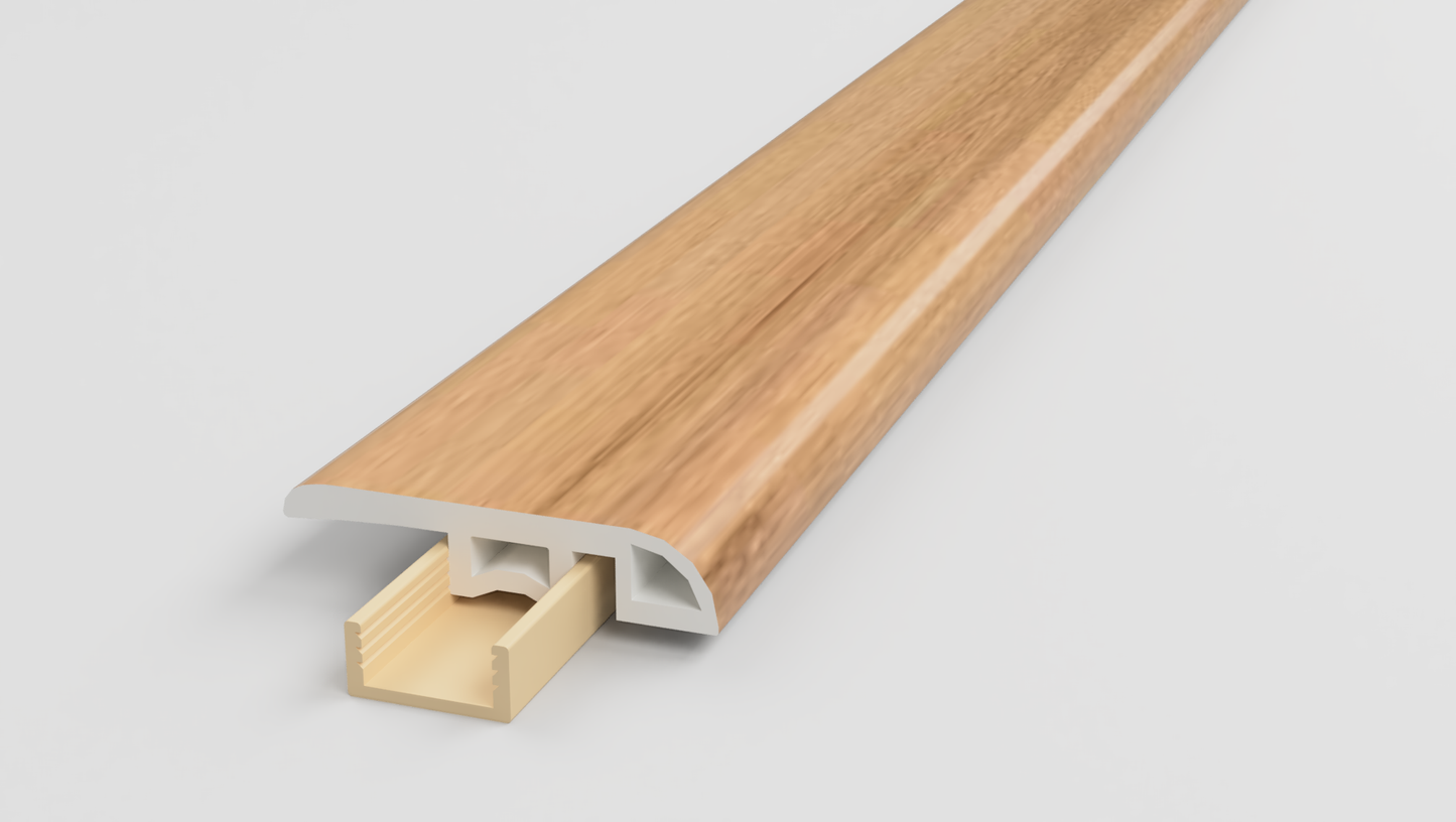 Bruges Oak Brown End Cap
