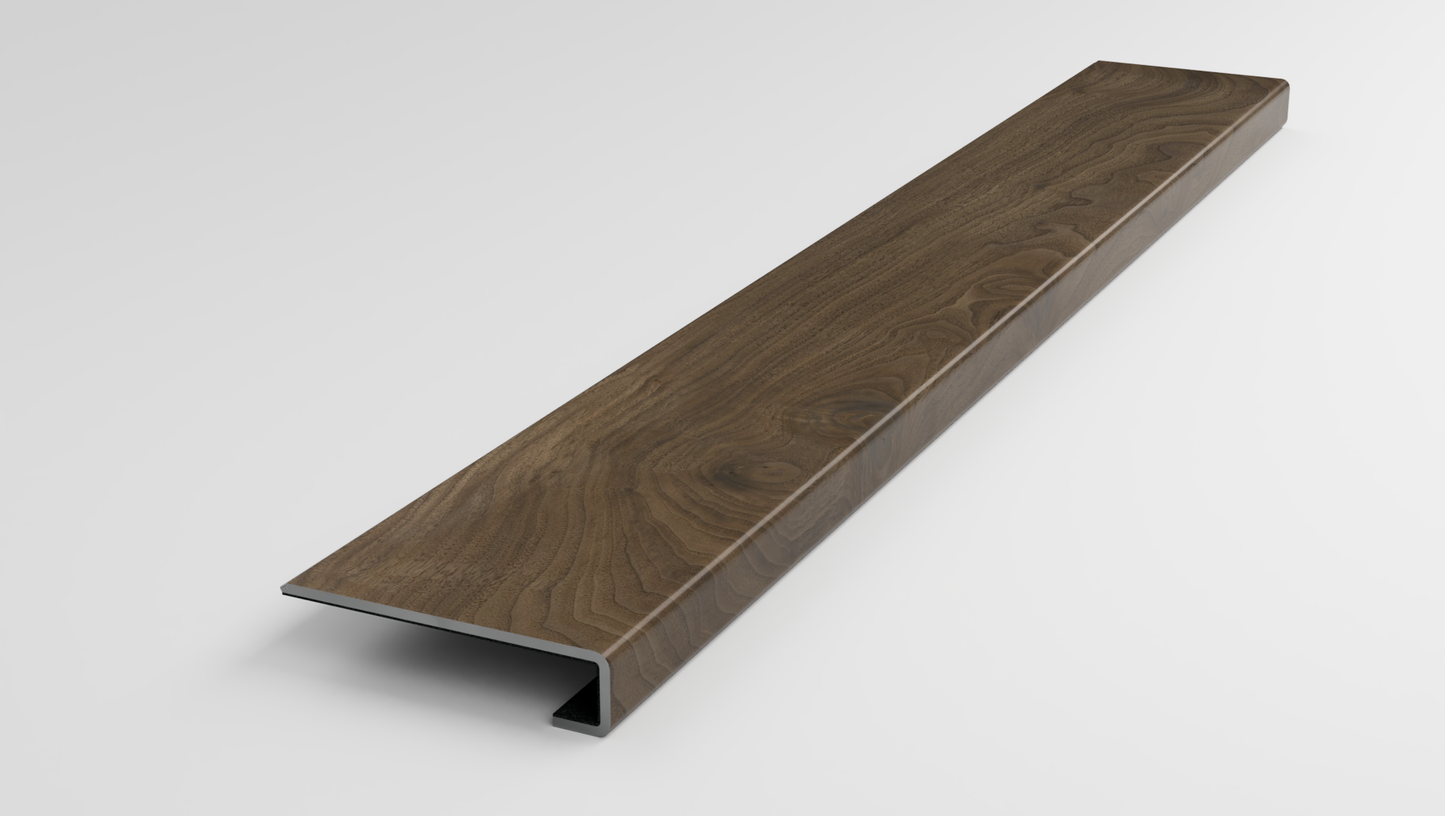 SPC Max | Bridge River Collection | Cabernet Brown Stair Tread