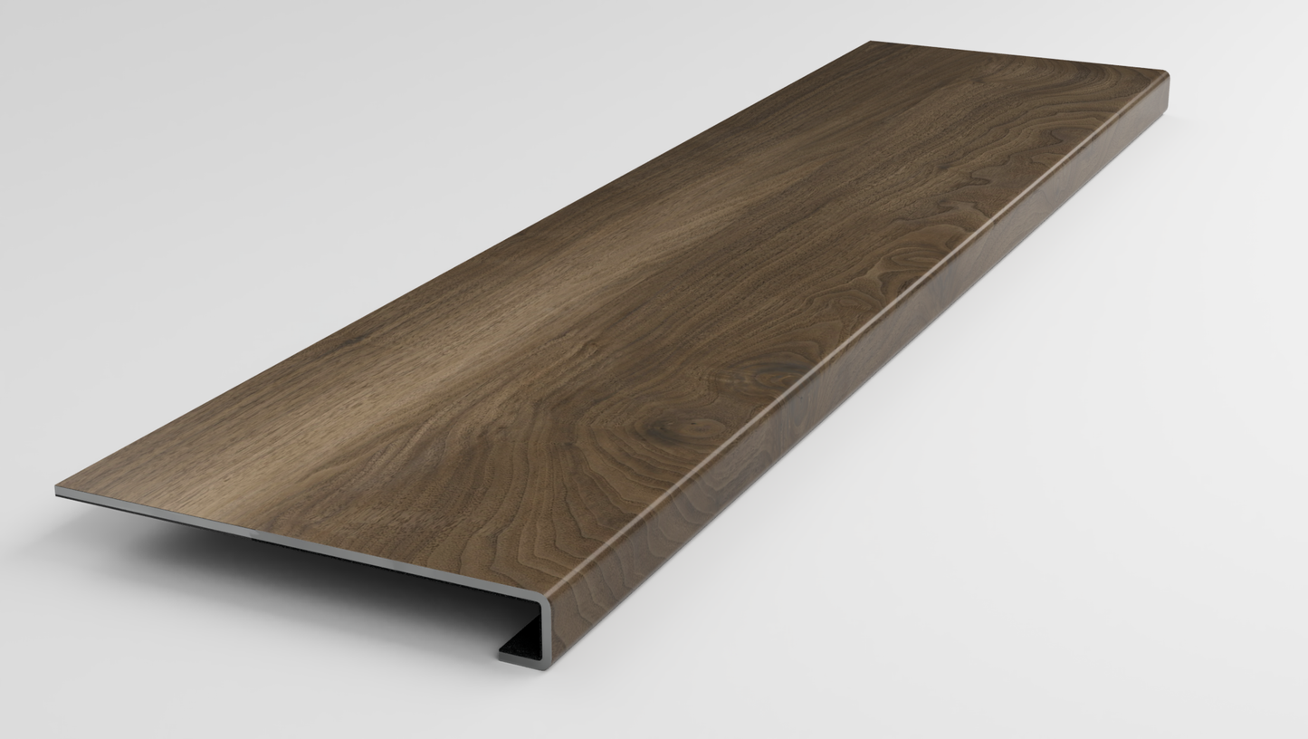 SPC Max | Bridge River Collection | Cabernet Brown Stair Tread