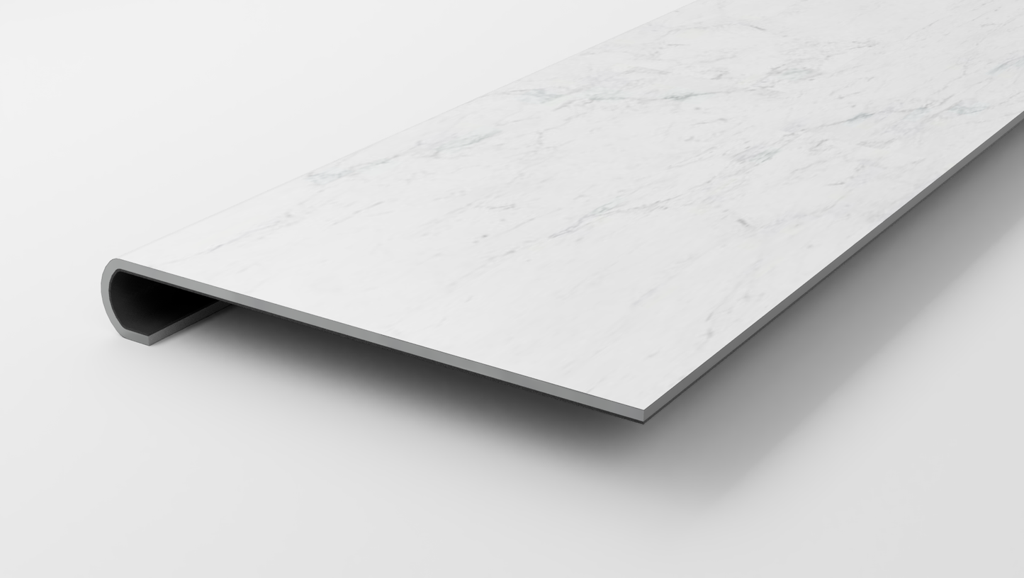 Everlife | XL Trecento | Carrara Avell Stair Tread