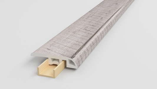 Charleston Oak Gray End Cap