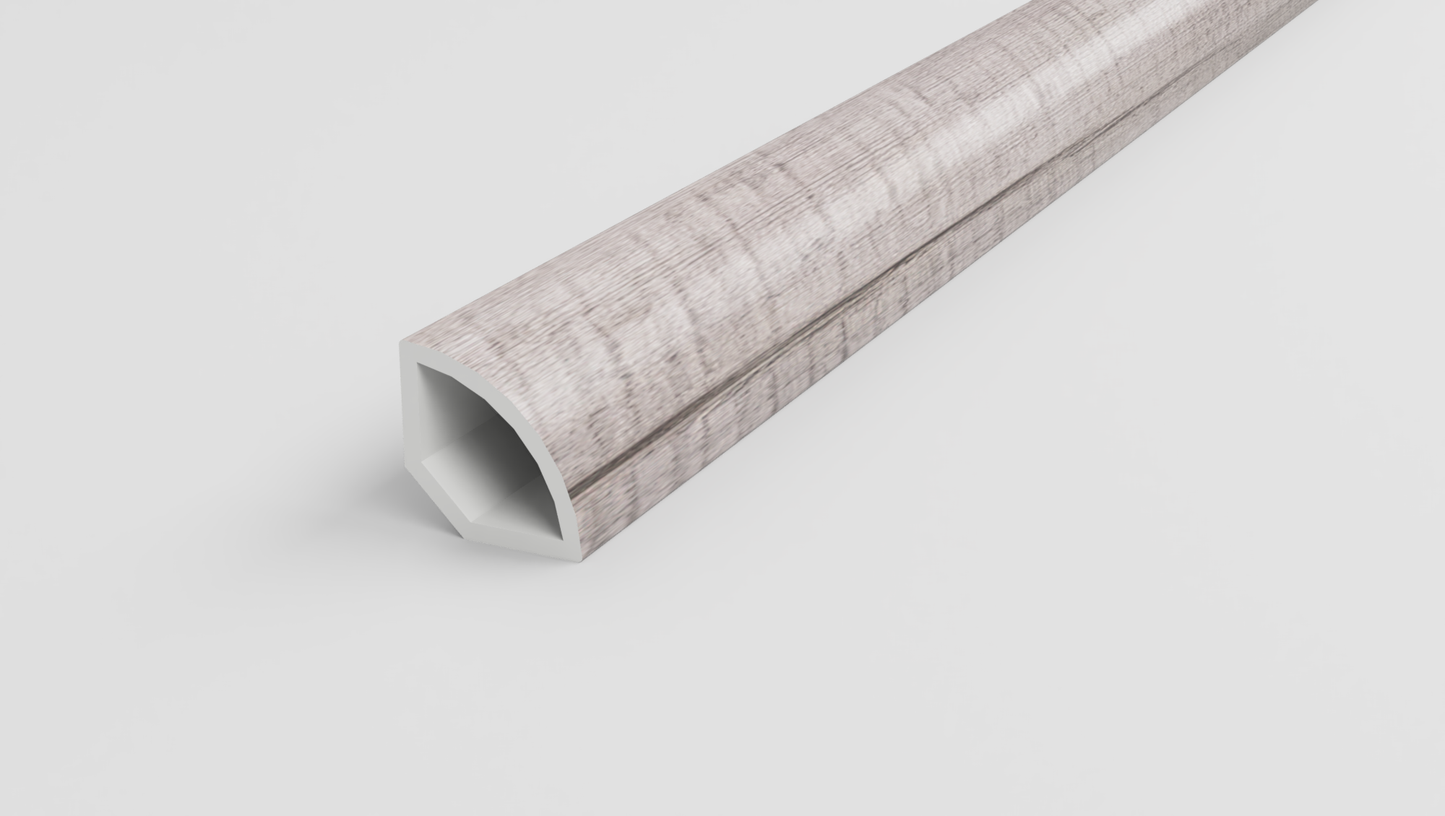 Charleston Oak Gray Quarter Round
