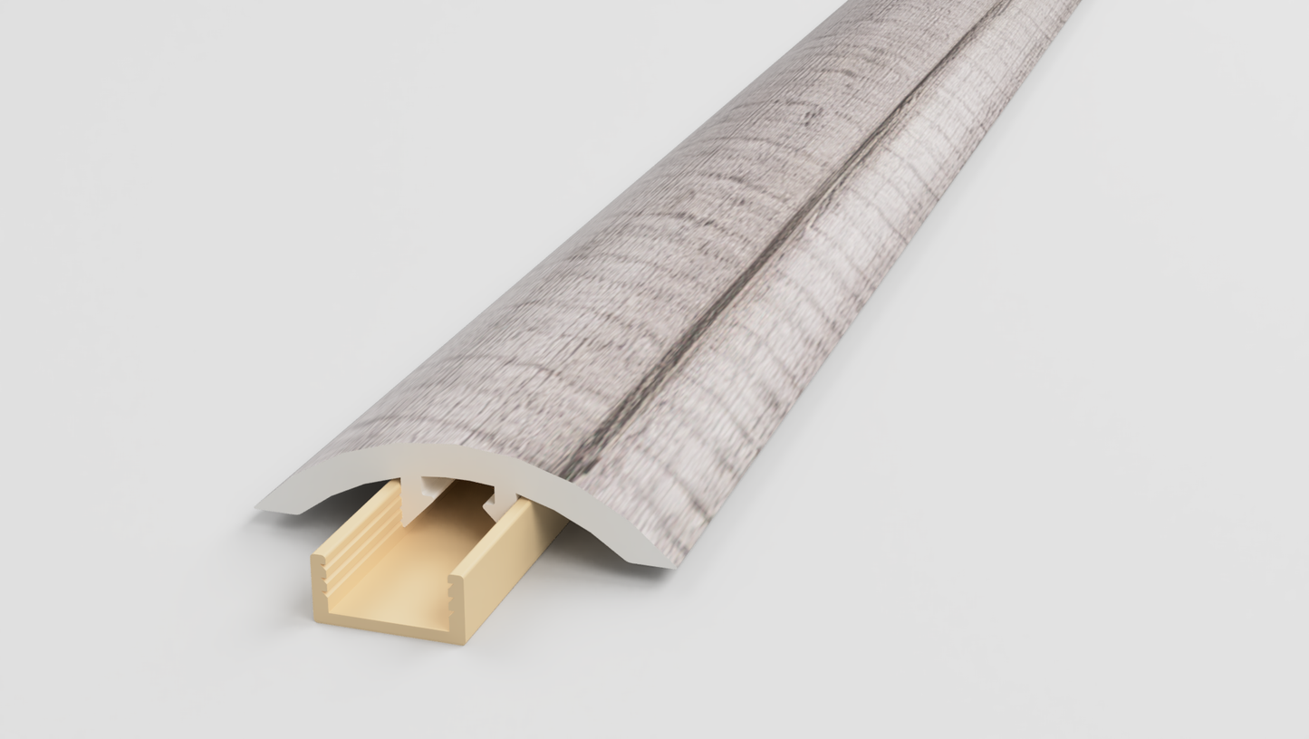 Charleston Oak Gray T Molding