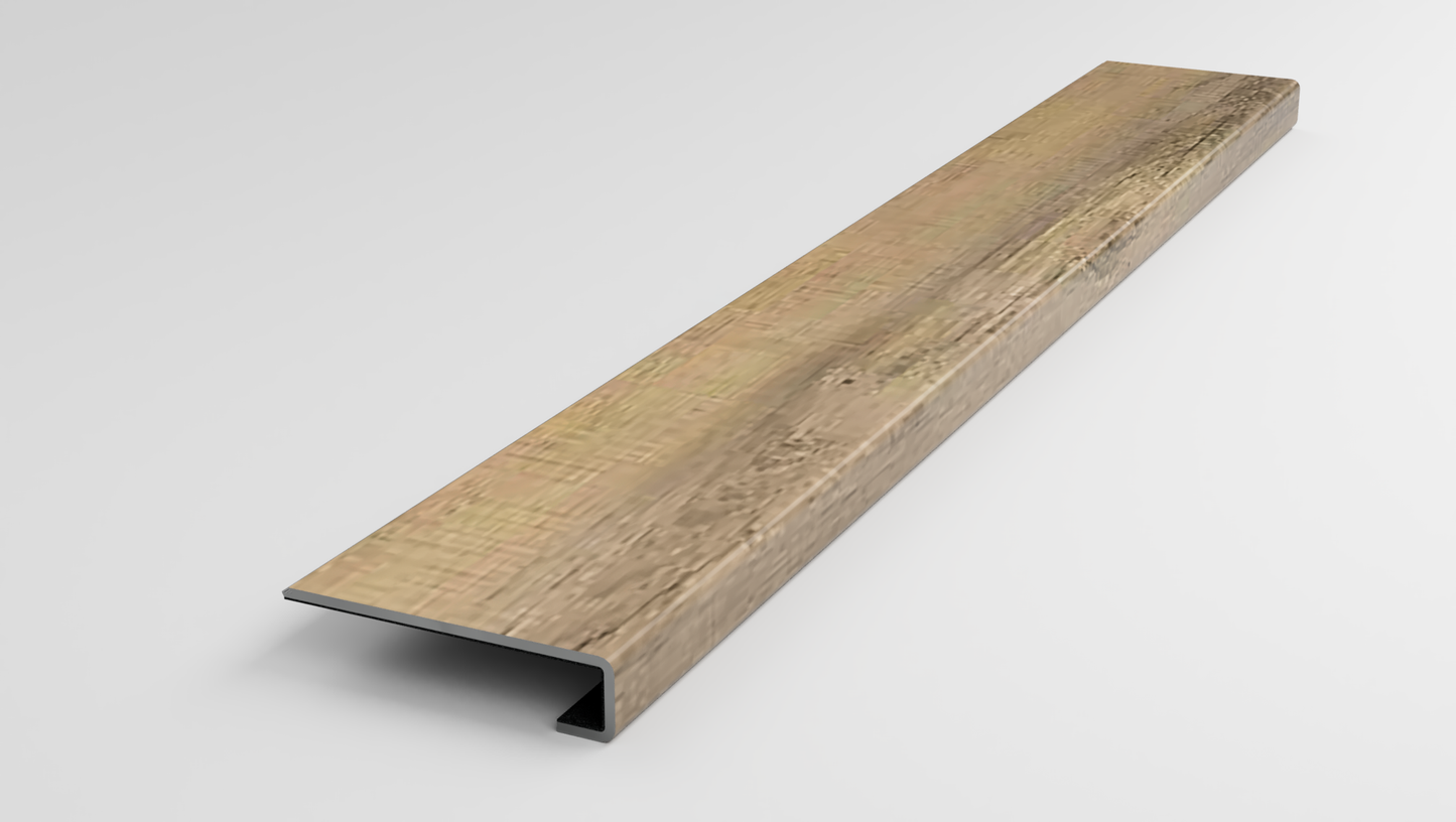 Charming Natural Stair Tread