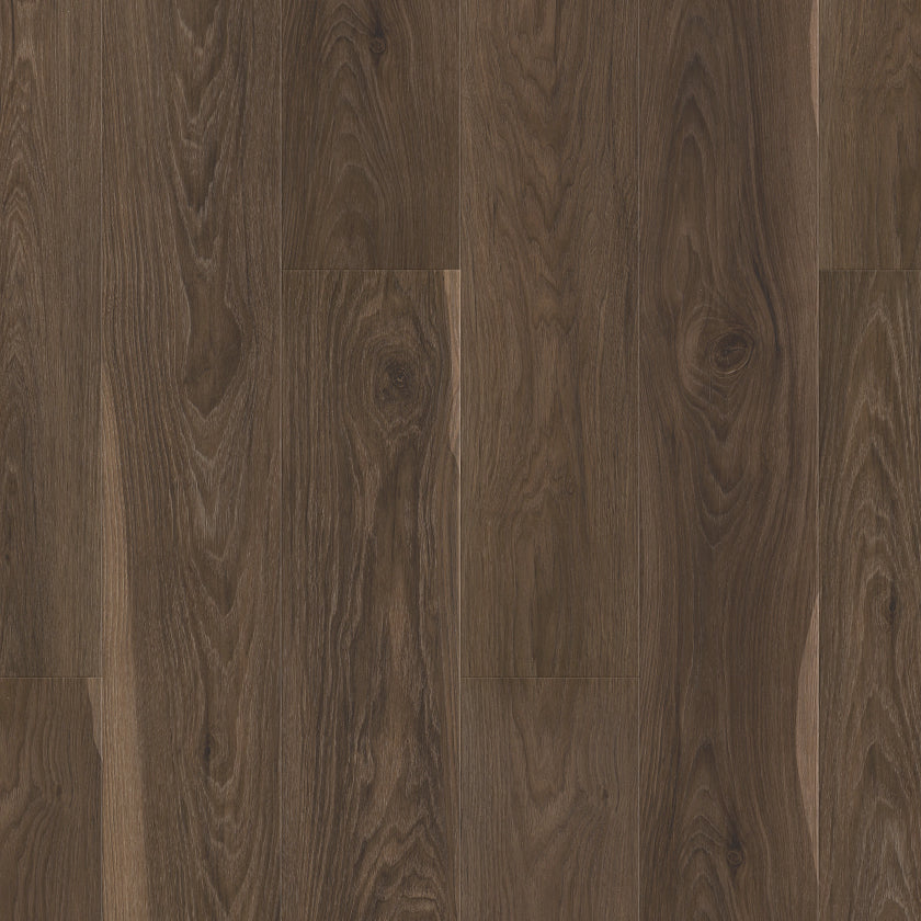Floorte Classic | Pantheon HD Plus Natural Bevel | Charred Earth Stair Tread