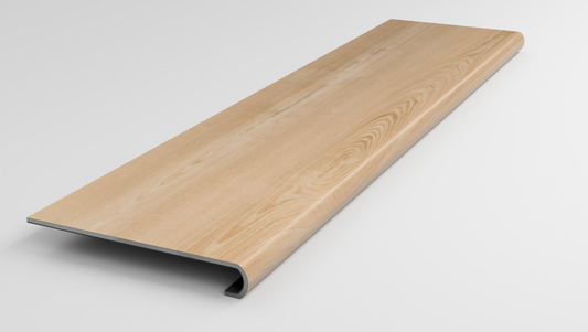 Floorte Classic | Titan HD Plus Platinum | Classic Blonde Stair Tread